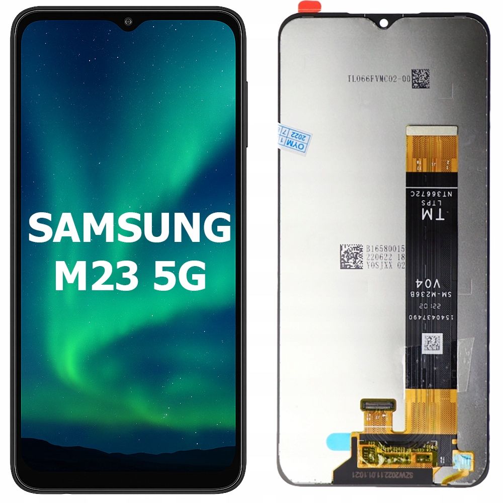  Ekranas lcd į "samsung" galaxy m23 5g / kokybė / instrkcja