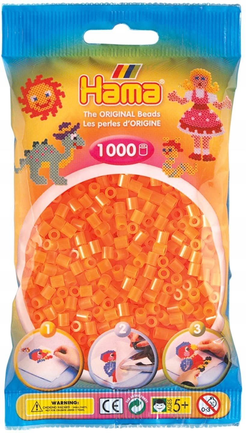  Hama 207-103 - svetlo žltý - 1000 korálky midi - krk