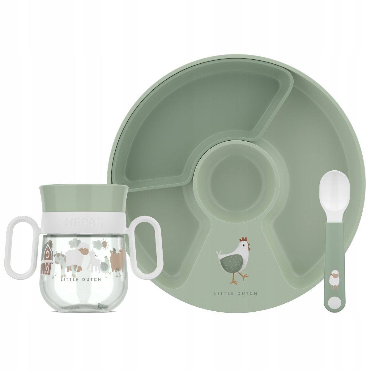  Mepal kindisch mittagsset 3-szt. mio little farm little dutch