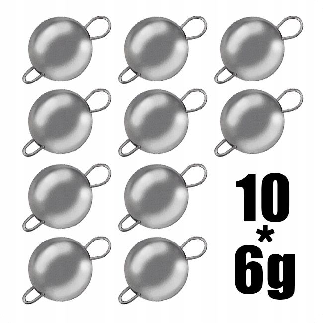  Garnitur 10 czeburaszek faltbar sahido drops set 6g offset spinning köpfe