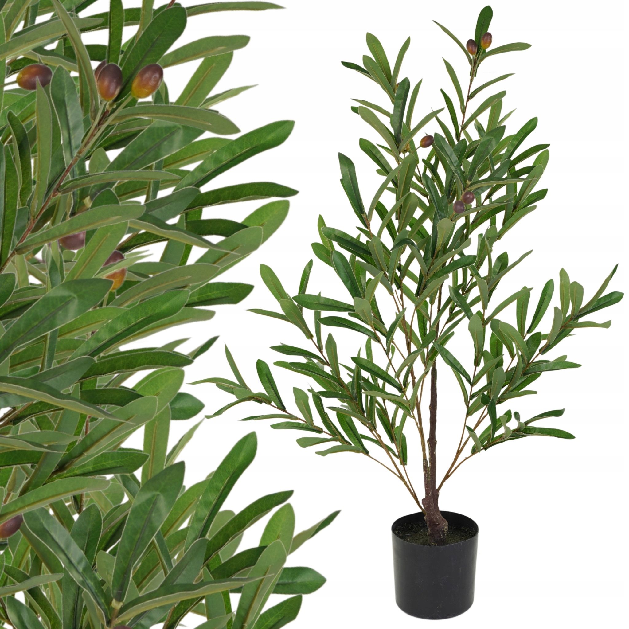  Künstlich dicht baum in einem topf ficus debnolistny wie lebendig 90cm premium
