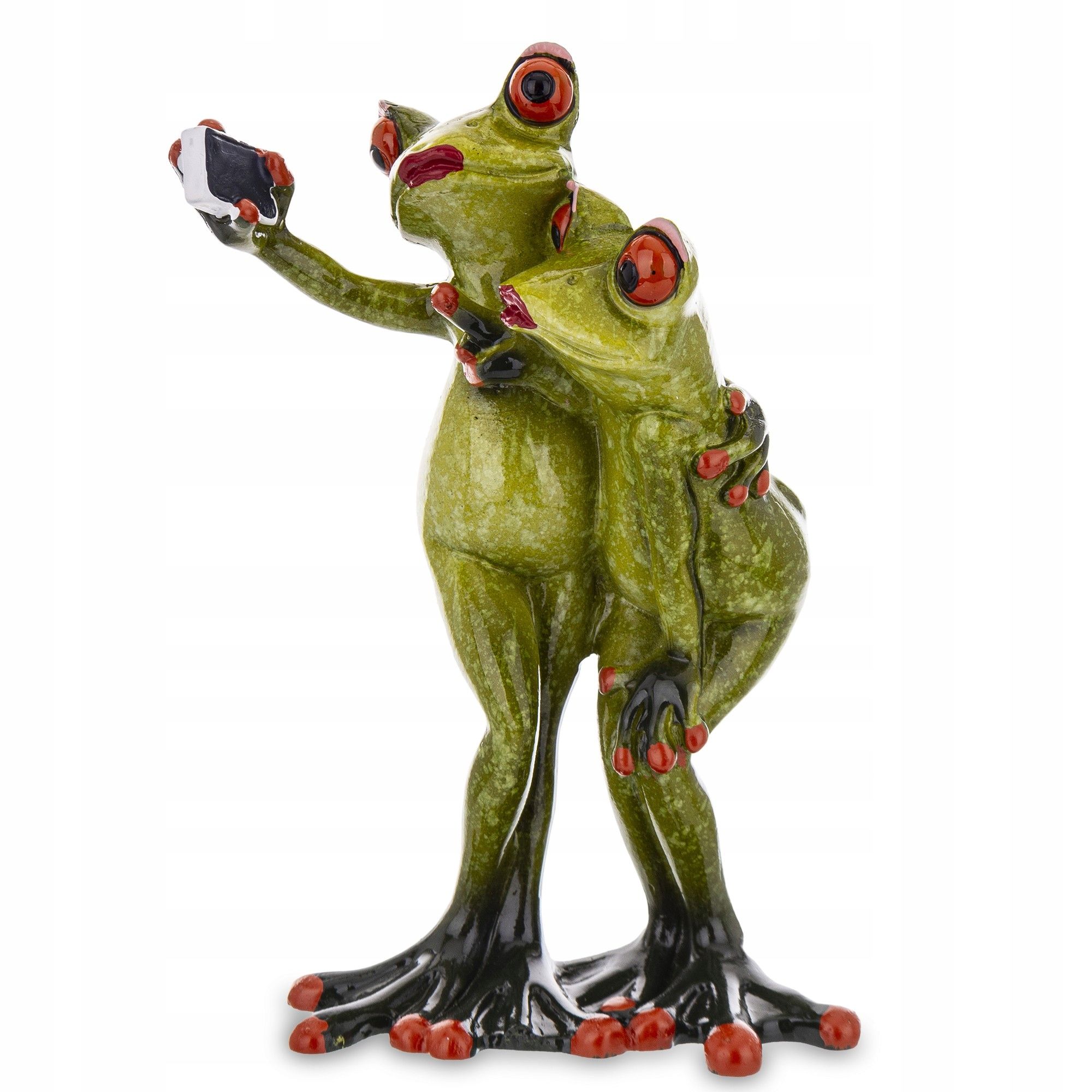  Figur frosch frosch auf rybach angler fischer geschenk