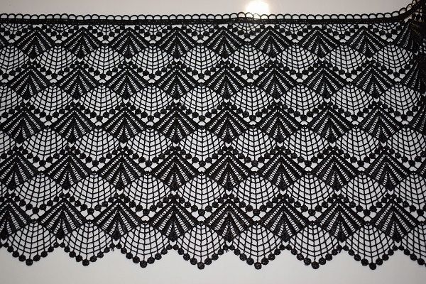  Guipure spitze weiß 30 cm muster 5174