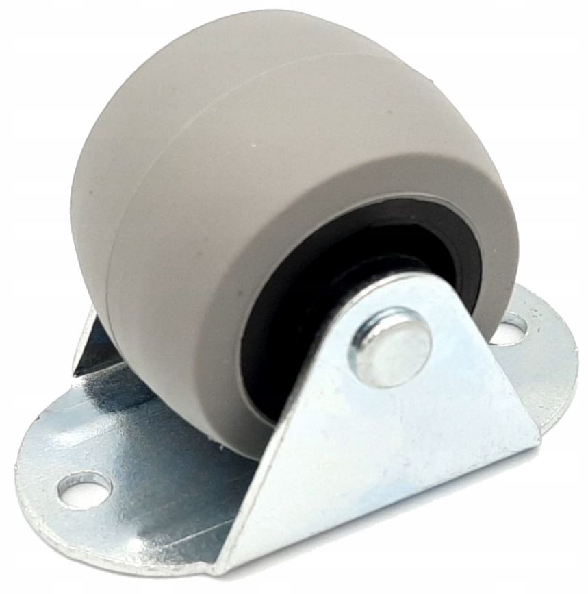  Baldų ratukas roller standi h32 mm gumuotas