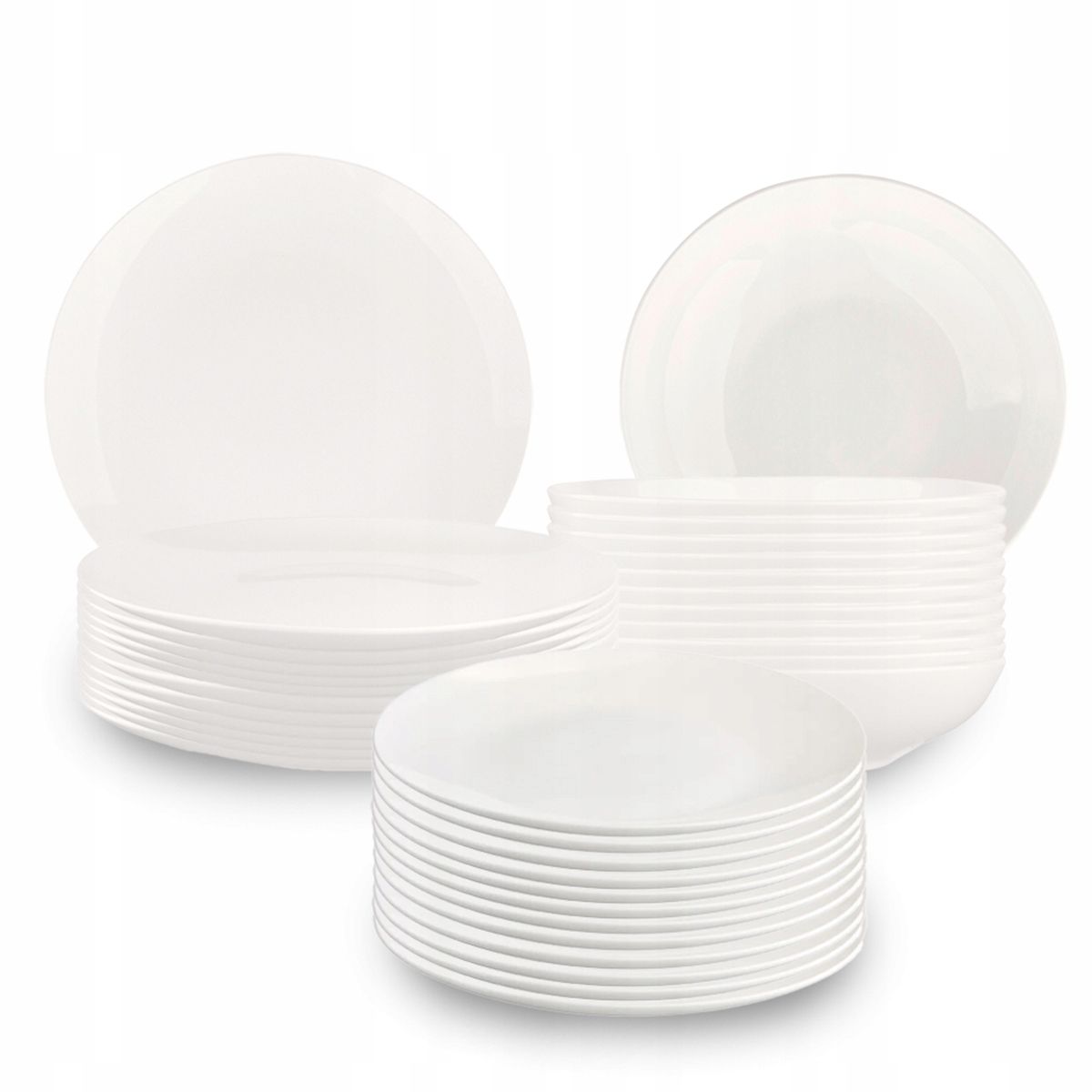  Tellerset 6 personen schüsseln platten 18 pcs. altom design reactive ivory