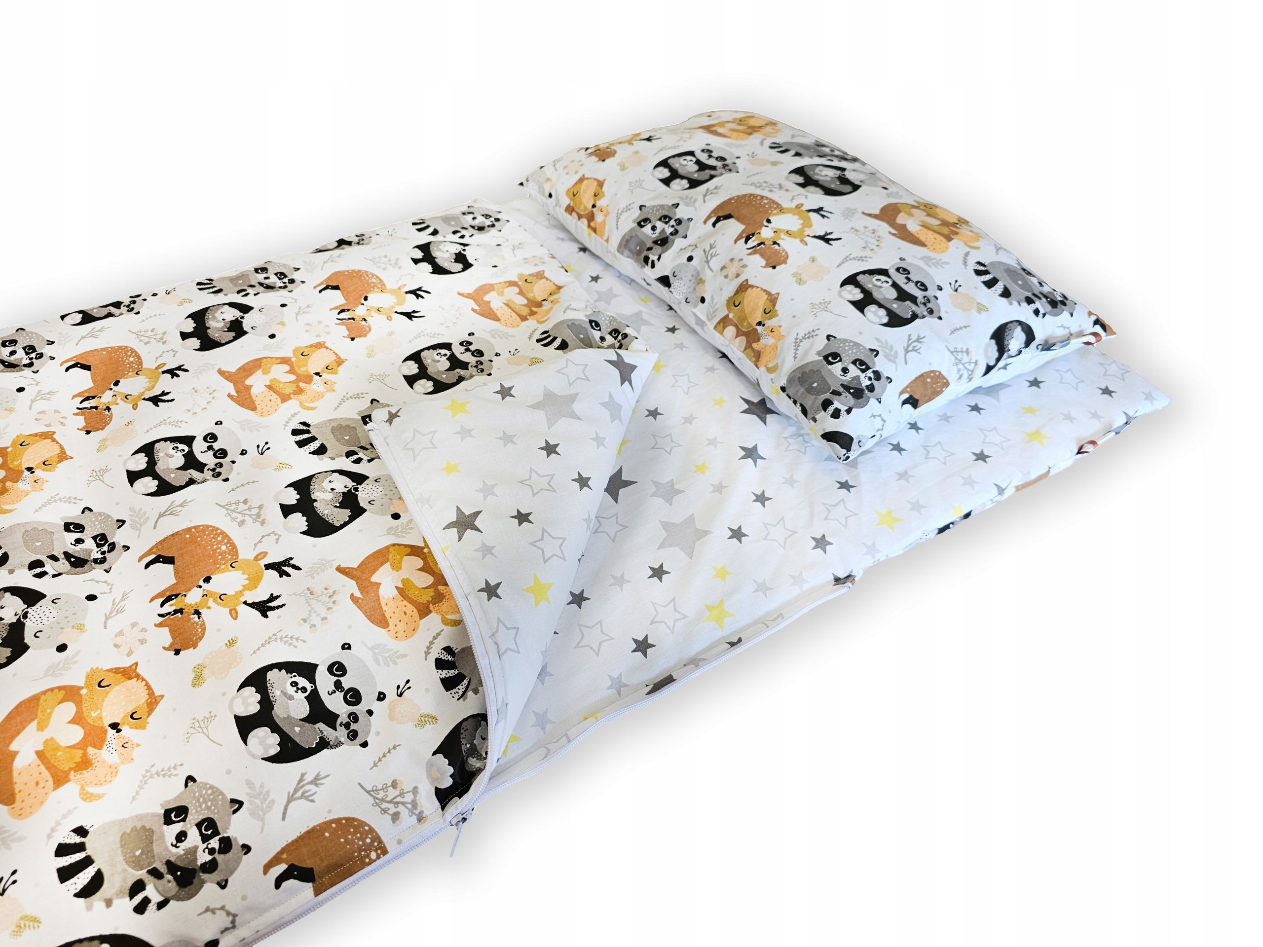  Lilo magamiskott 60x130 puuvill lasteaeda padi komplekt lukud rozdz