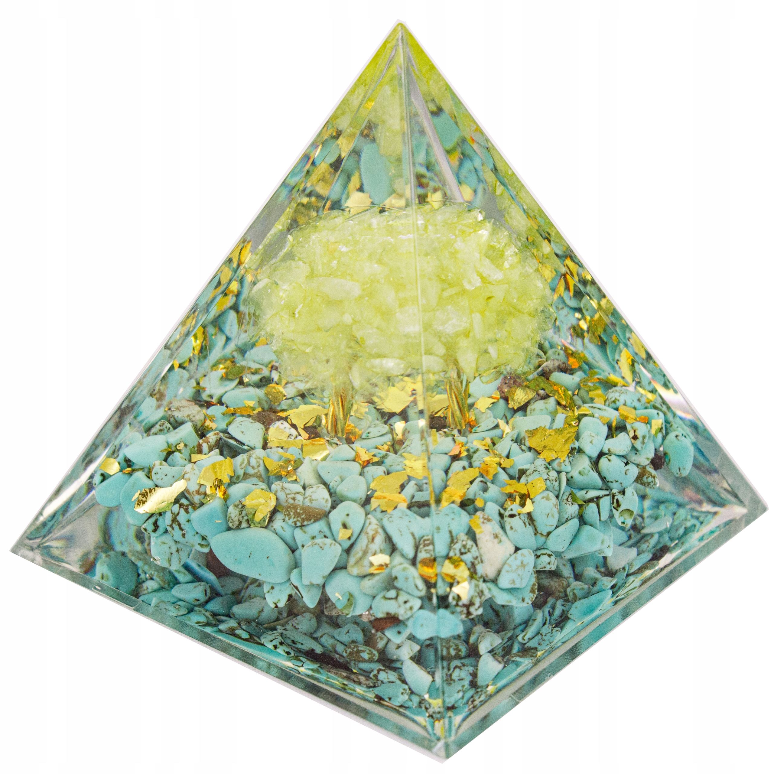  Pyramide orgonit amethyst lazuryt oliwin tigerauge feng shui chakren 5cm