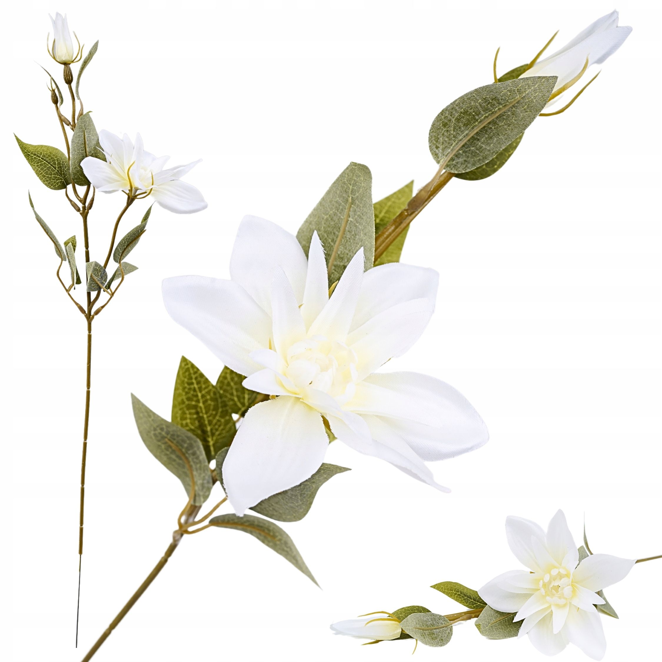  Mākslīgais zieds orhideja zars dekoratīvs rotājums florists pik 62cm