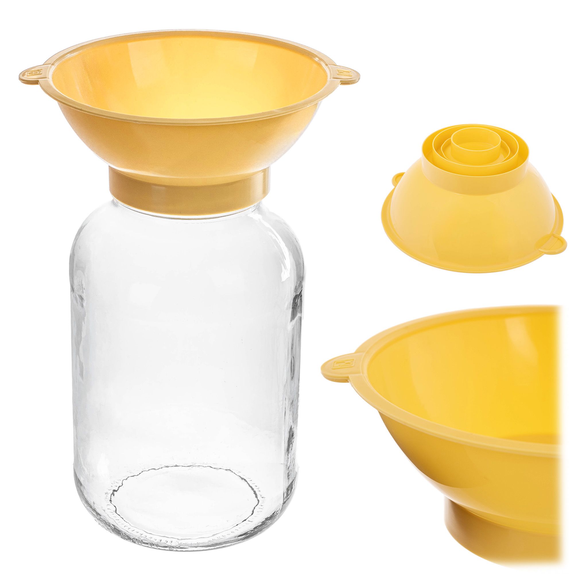  Lievik na fľaše balóny tinktúry víno kuchyňa so sitom filter fi 120 mm