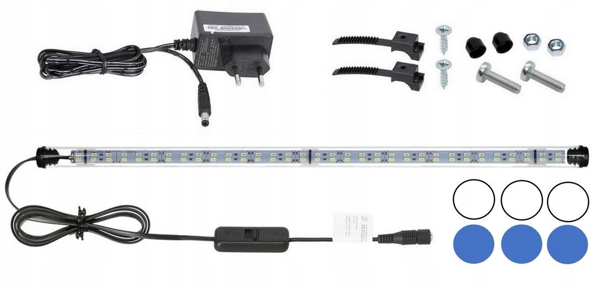  Led zářivka plant rostliny 30cm akvárium grow 1:1