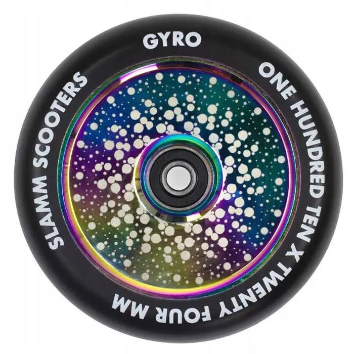  Slamm gyro hollow 110mm ratukai paspirtukams kaskadininkų | neochrome
