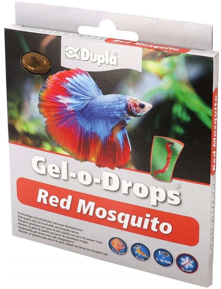  Dupla gel-o-drops artemia micro pārtika želejā zivīm 12 x 2g