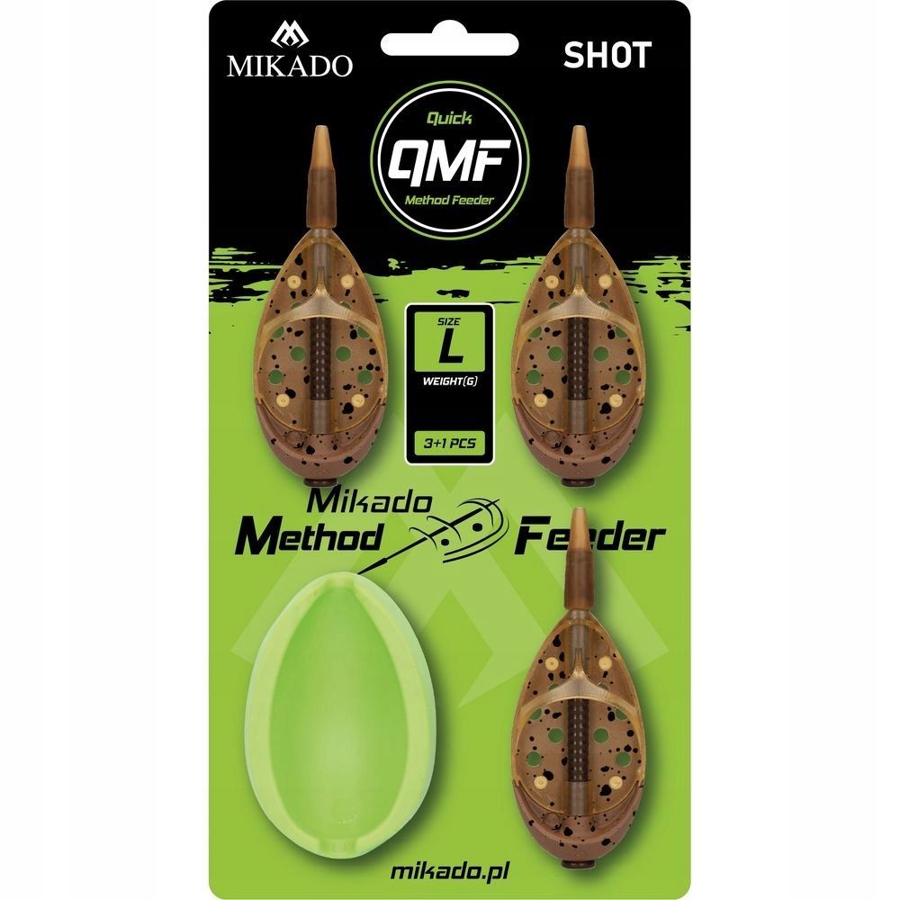  Taška mikado method feeder shot qmf 40g 3 počítač. + formulár