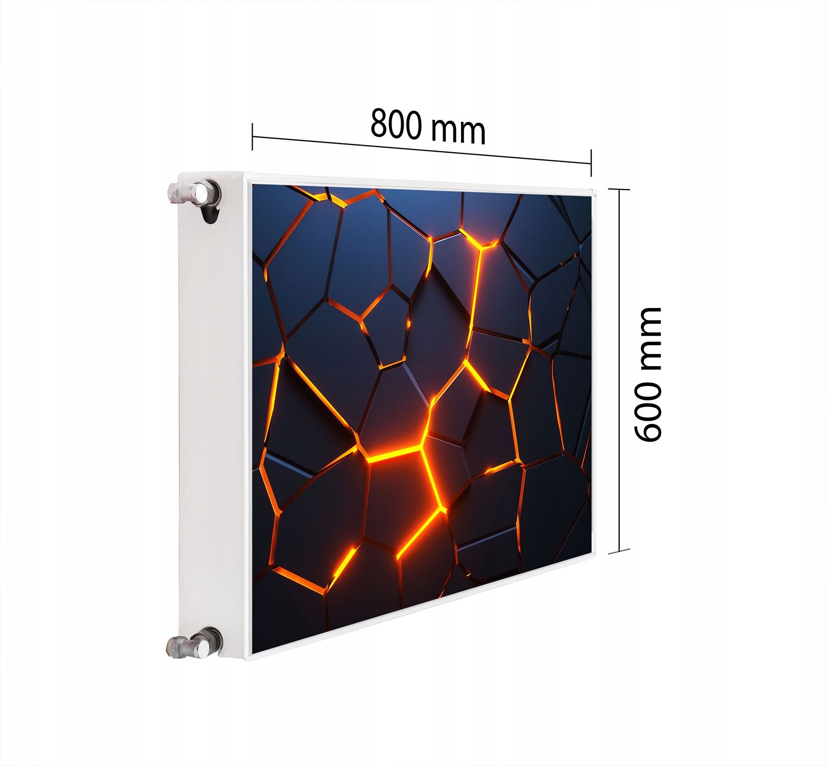  Režģi aizsardzība sildītājs 120x60 modelis 3d mat magnēts