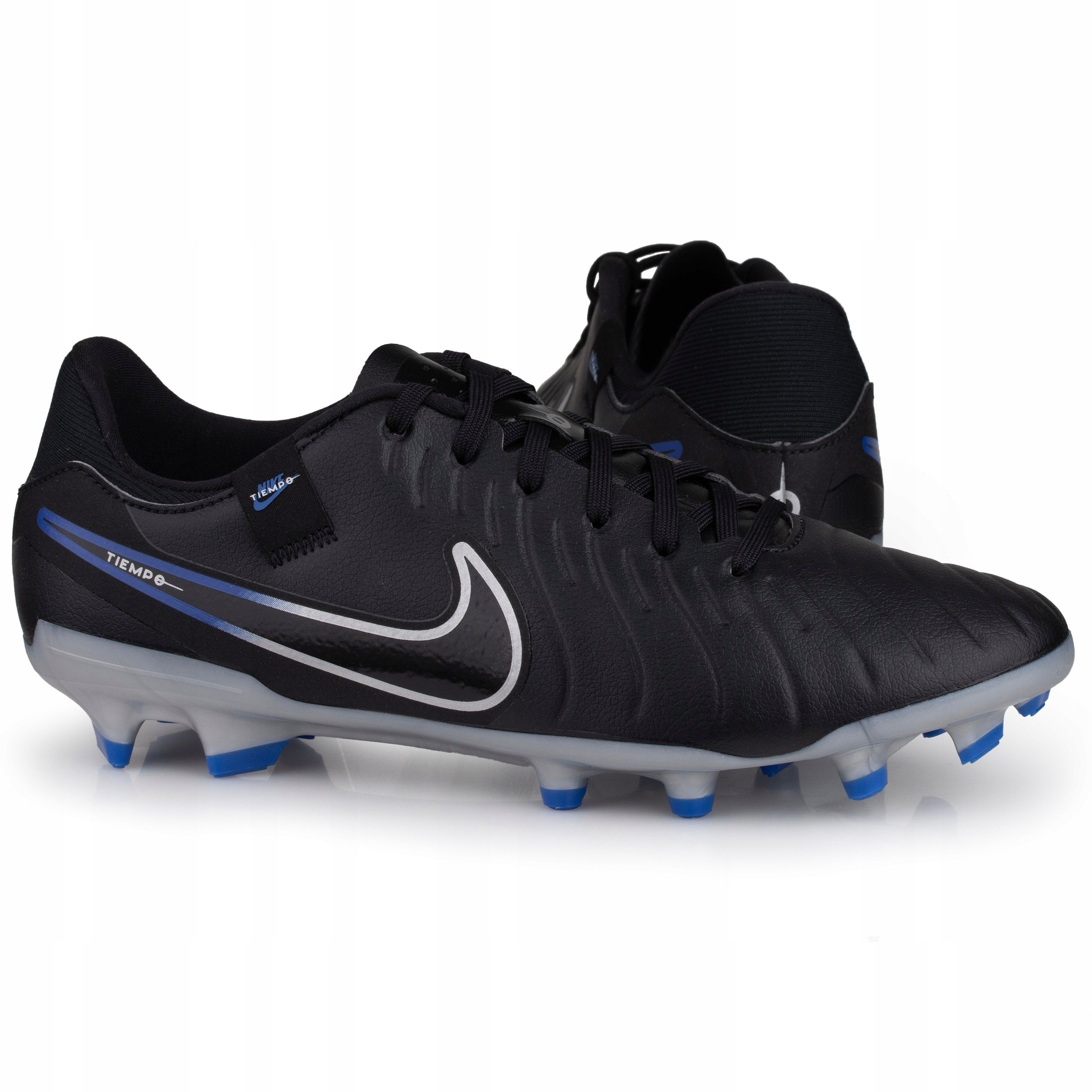  Football boots with spikes nike vapor 14 club fg/mg chlorine blue / laser orange dj2903 484