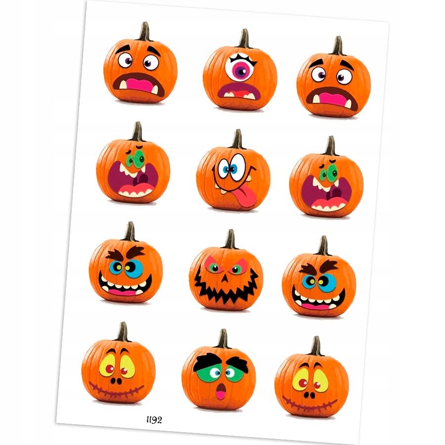  Aufkleber halloween für kinder 7,5x10,5 n203