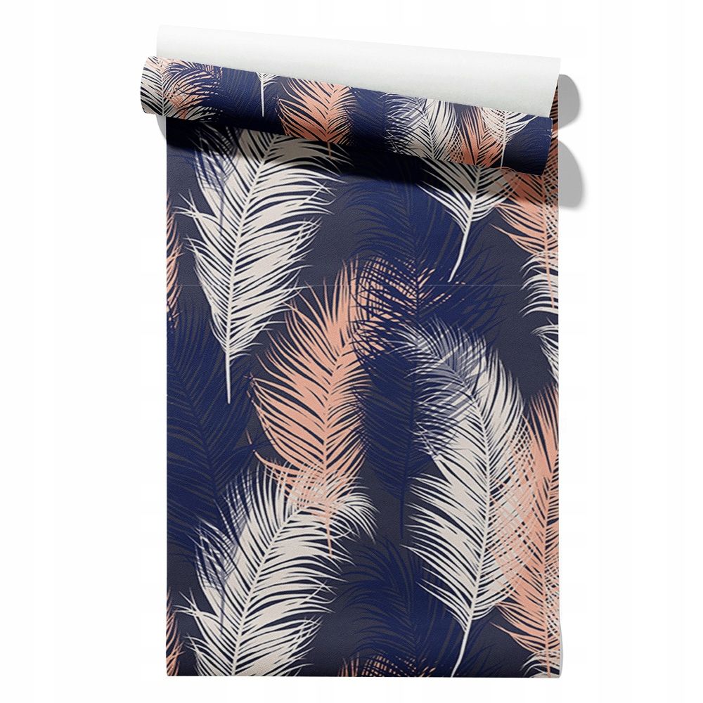  Wallpaper non-woven fabric pastel cherries wallpaper in a roll 50cm x 6,1mb
