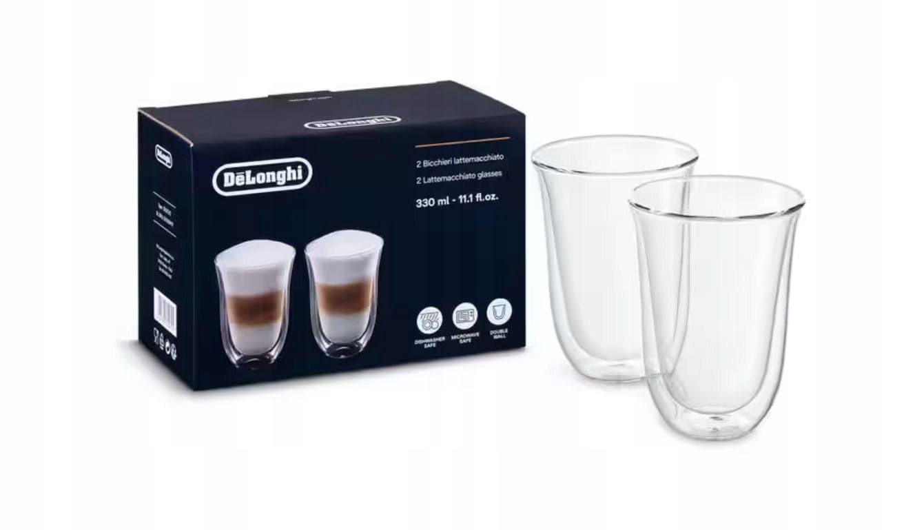  Delonghi thermal cups / glasses - espresso 2 pcs. 90ml dlsc310