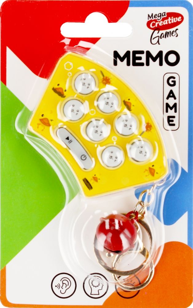  Electronic game for children memory with keychain mega creative console