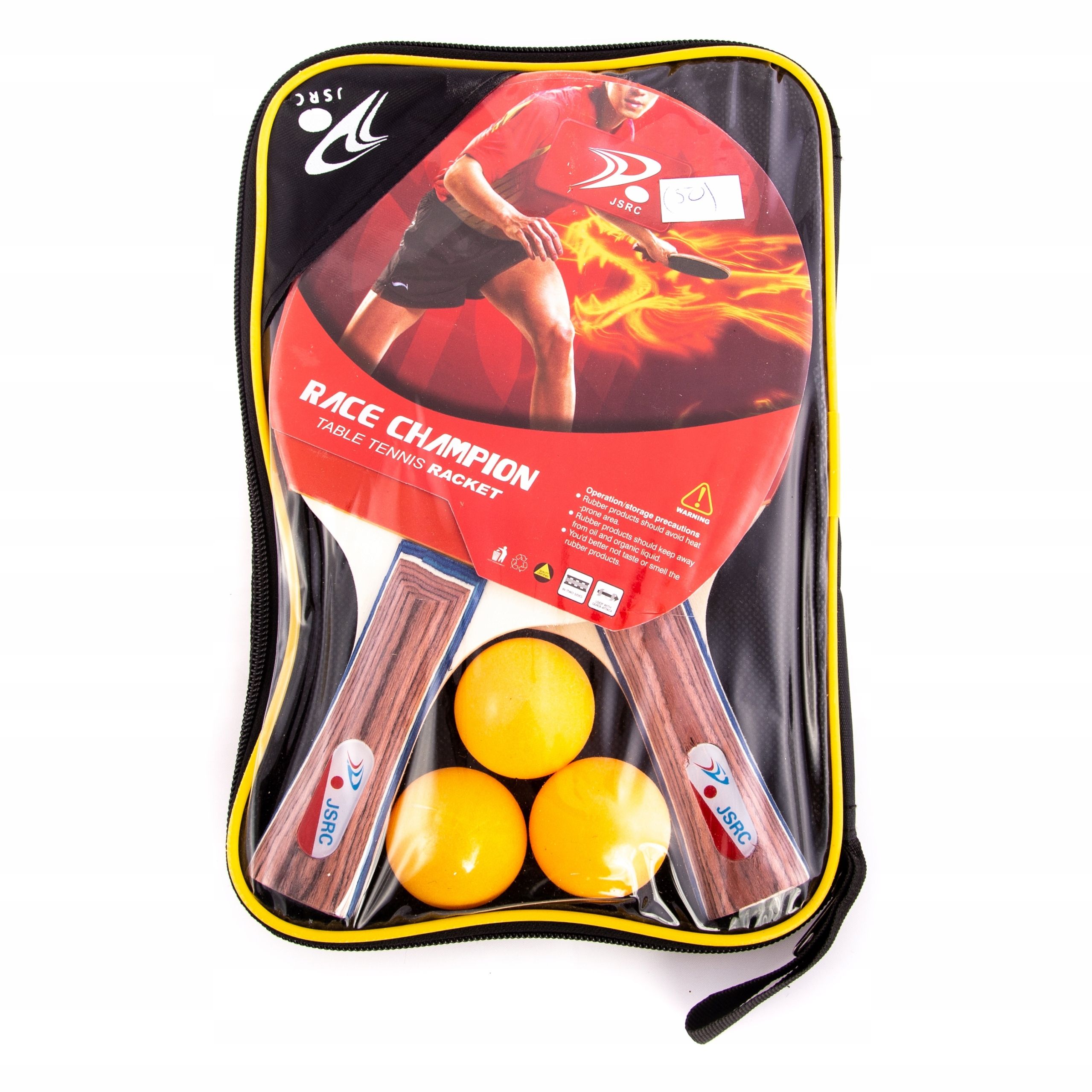  Raketės teniso ping pong kamuoliukai dėklų rinkinys