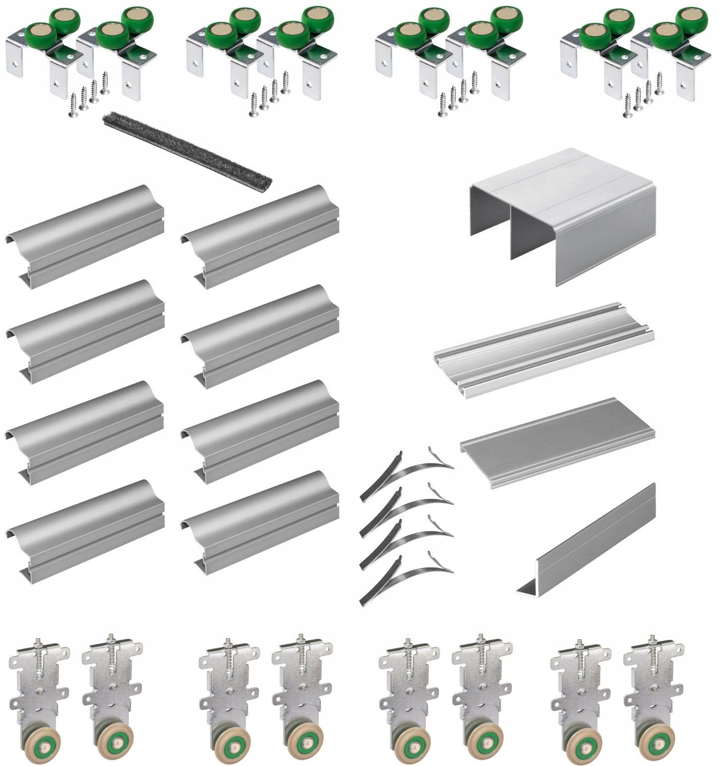  Kovanie posuvné dvere sevroll focus 3,0m/3d
