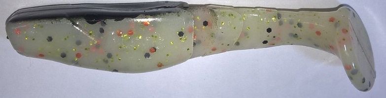  Manns predator 3,5cm geltonas su juodu grzbietem