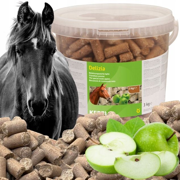  Saldainis arkliui skanėstai skanėstai kerbl delizia classic saldymedis 3kg