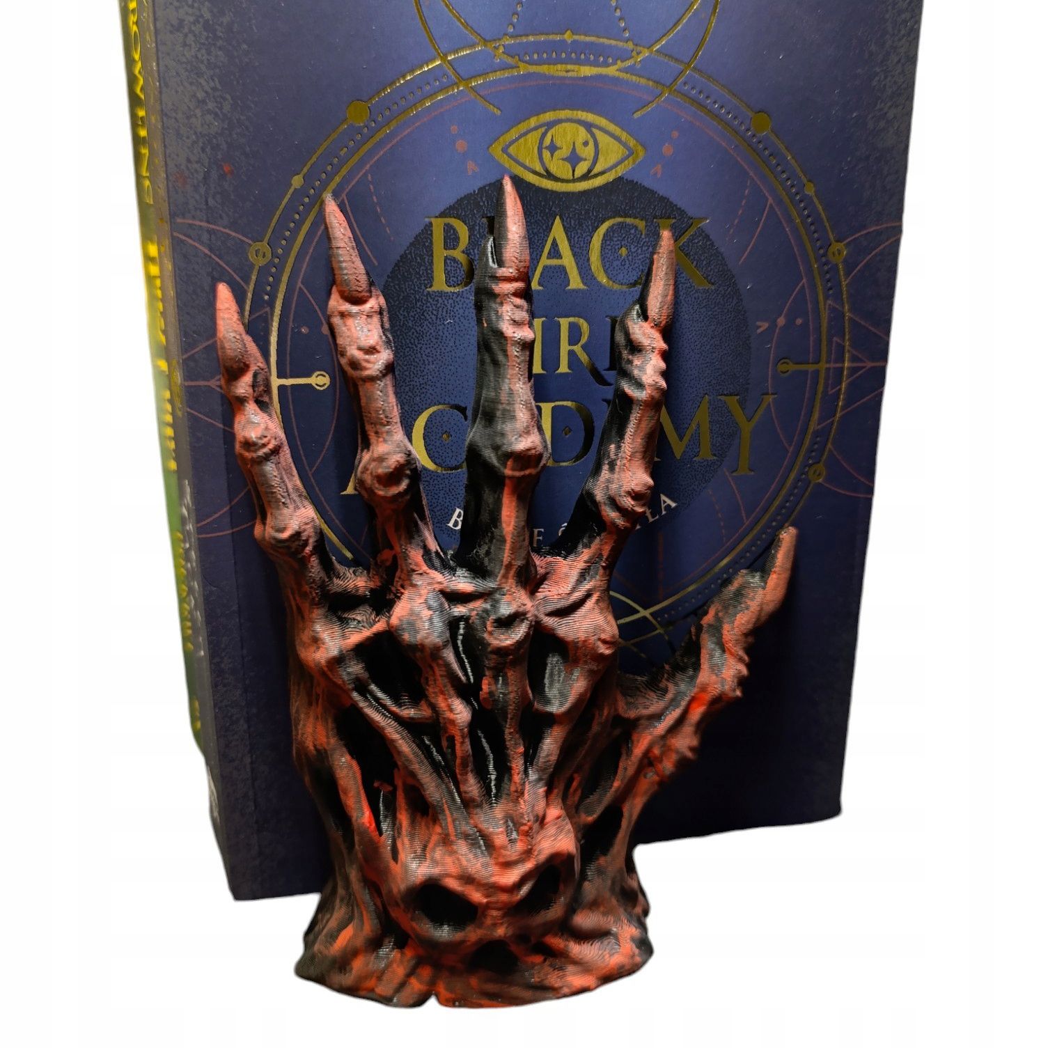 Book nook bookend - hand skeleton - 1 pcs. - homecraft3d