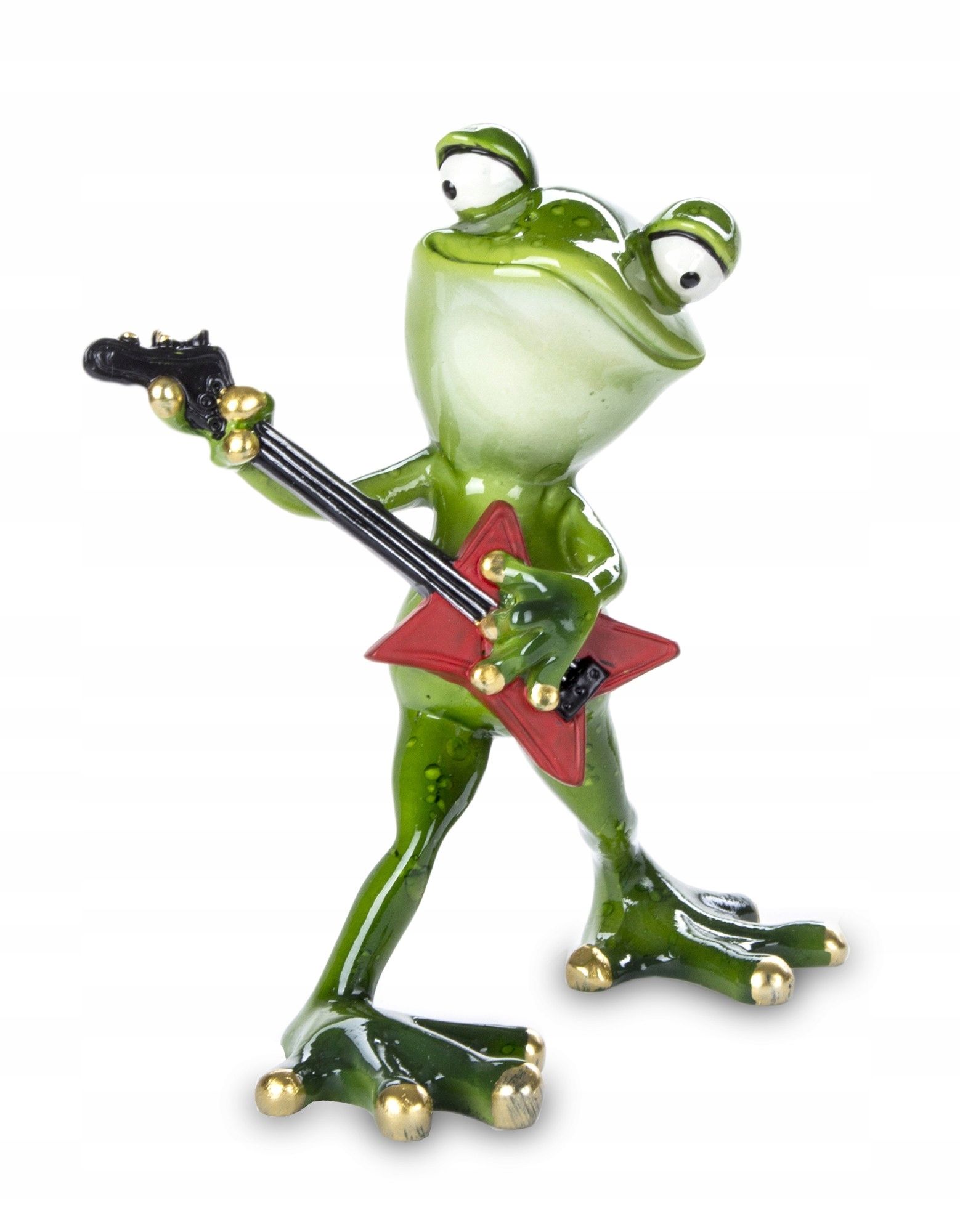  Figur frosch frosch auf rybach angler fischer geschenk