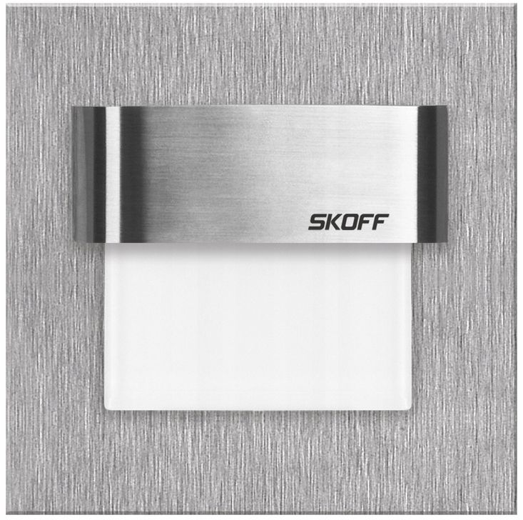  Rėmas laiptų lempa 0,8w 10v inox neutral skoff
