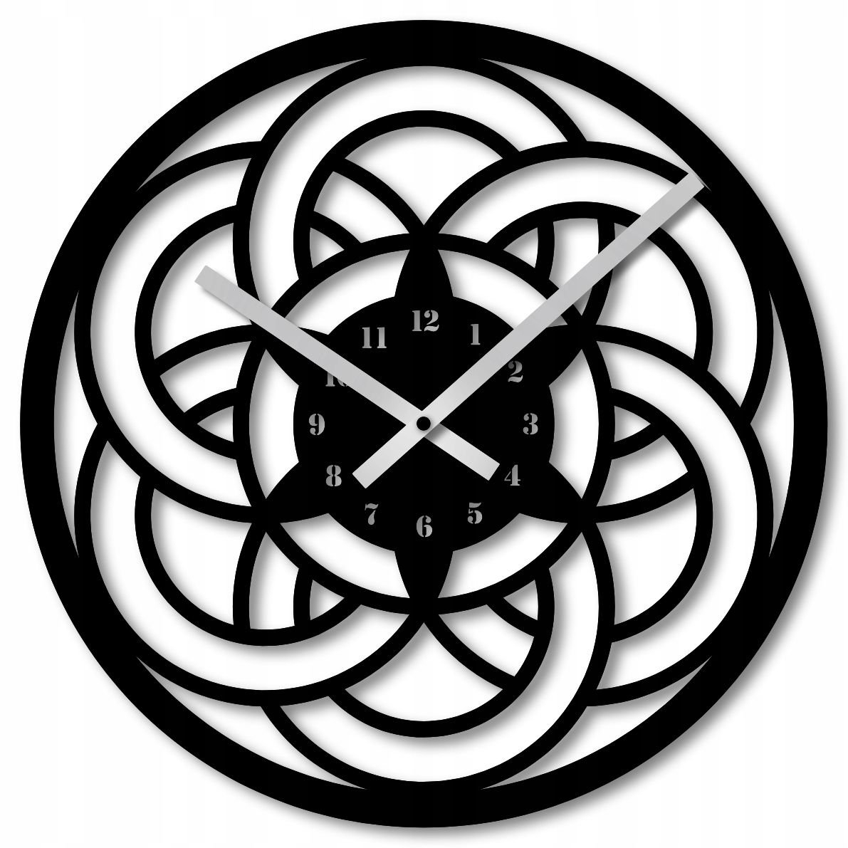  Wall clock 60 cm clock on the wall big clock openwork classic big numbers