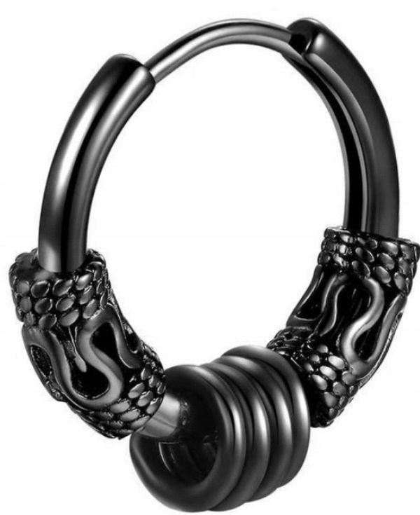 Kõrvarõngas kõrvas huggie rist rist mõõk teras punk gothic rock