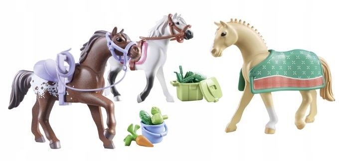  Komplektas playmobil 71423 automobilis su nameliu ant ratų