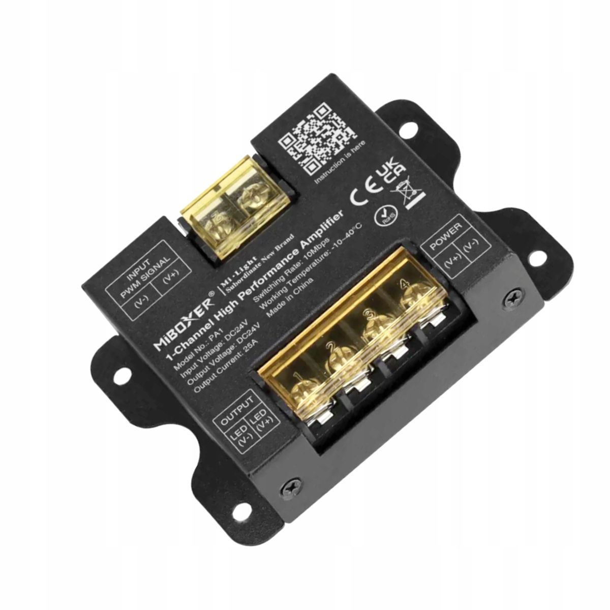  Waterproof controller miboxer fut038sp rgbw zone controller 2.4gh ip65