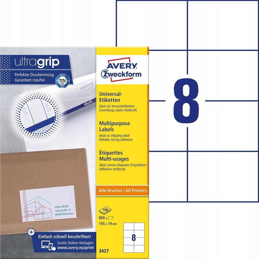  Etiķetes avery 3005riteņi punkti 18mm zils