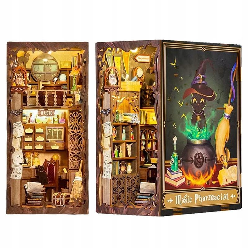  Miniatūra māja book nook vasara fejas dāvana diy