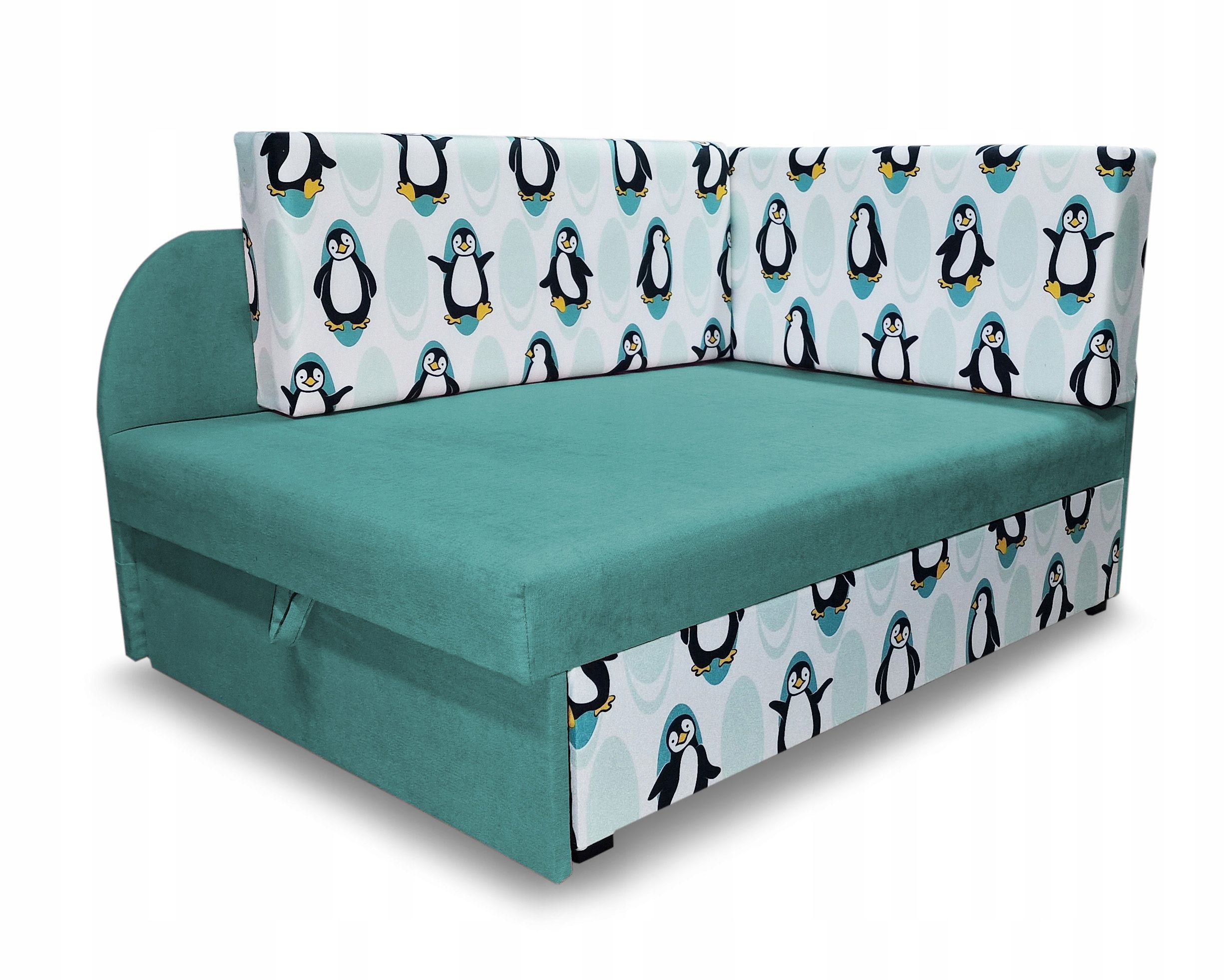  Children&#39;s bed angular - foldable with regulation length, corner winnie the pooh