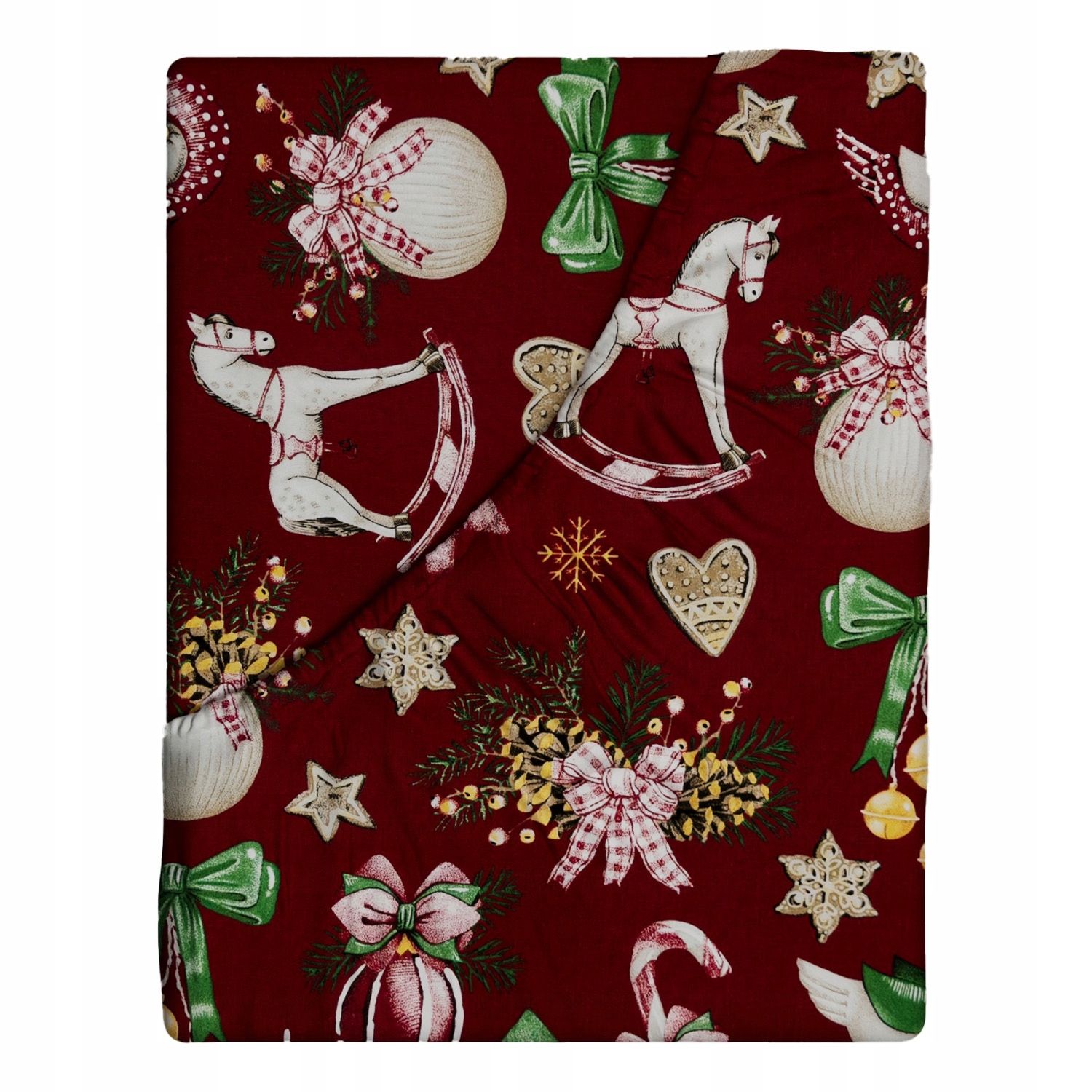  Cotton sheet with an eraser with patterns 120x60 fabric holidays 228sbi