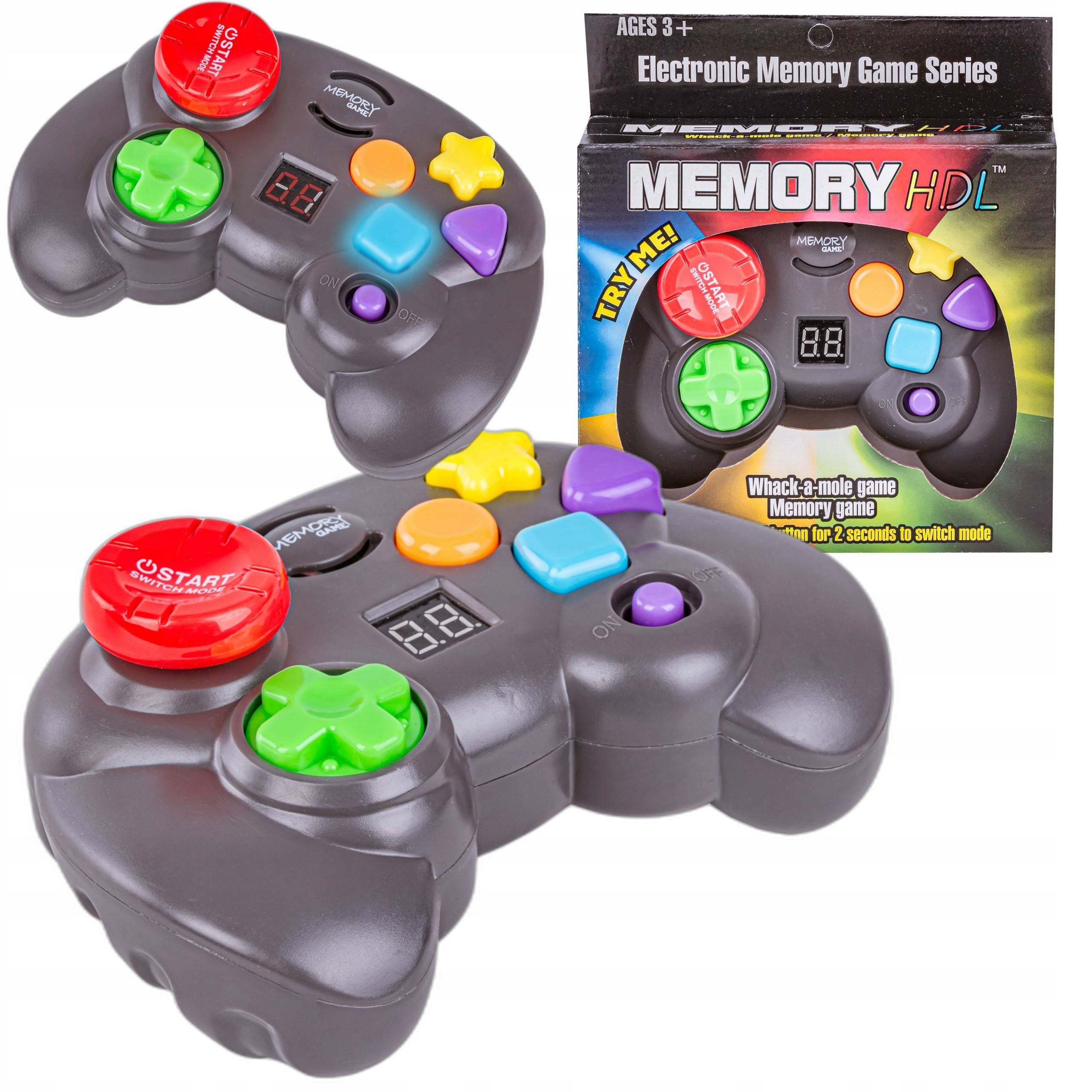  Elektronisches spiel memory game pamieciowa logisch lichteffekte audio