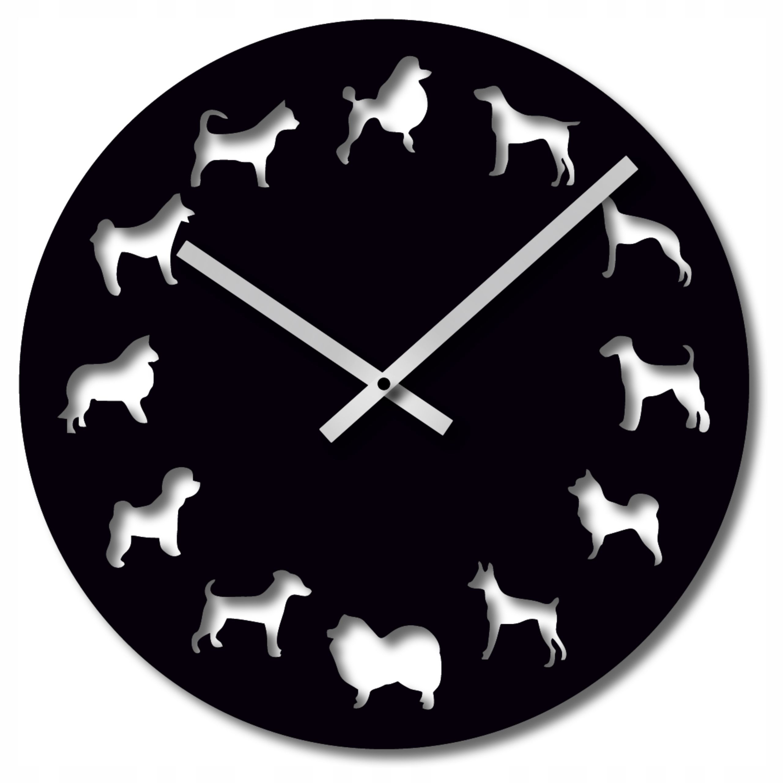 Wall clock 60 cm clock on the wall big clock openwork classic big numbers