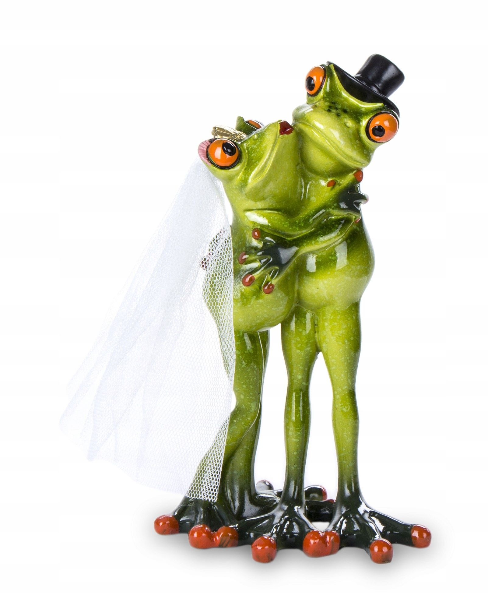  Figur frosch frosch auf rybach angler fischer geschenk