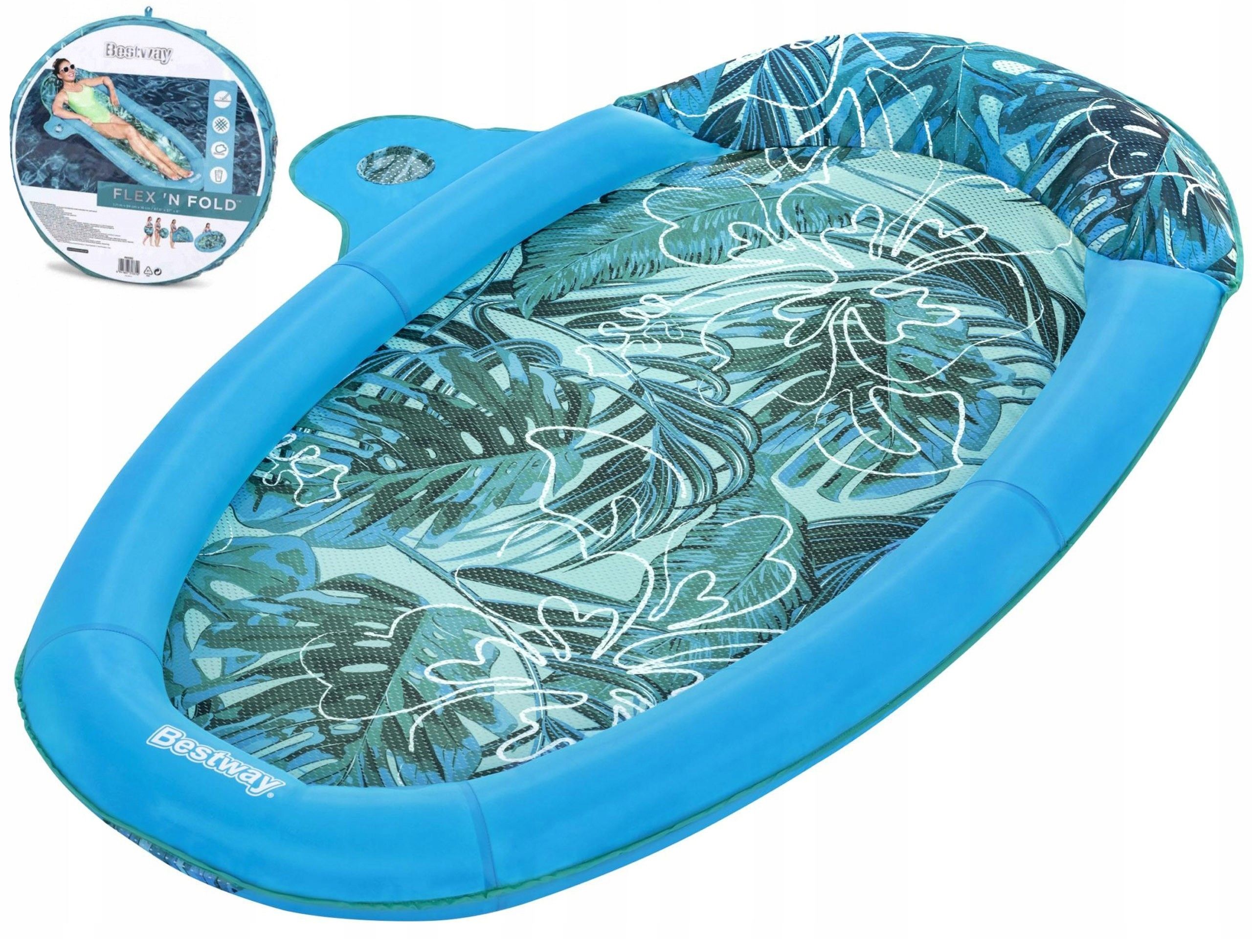  Bestway comfortable inflatable mattress dp for swimming volleyball bottom 171/94 cm