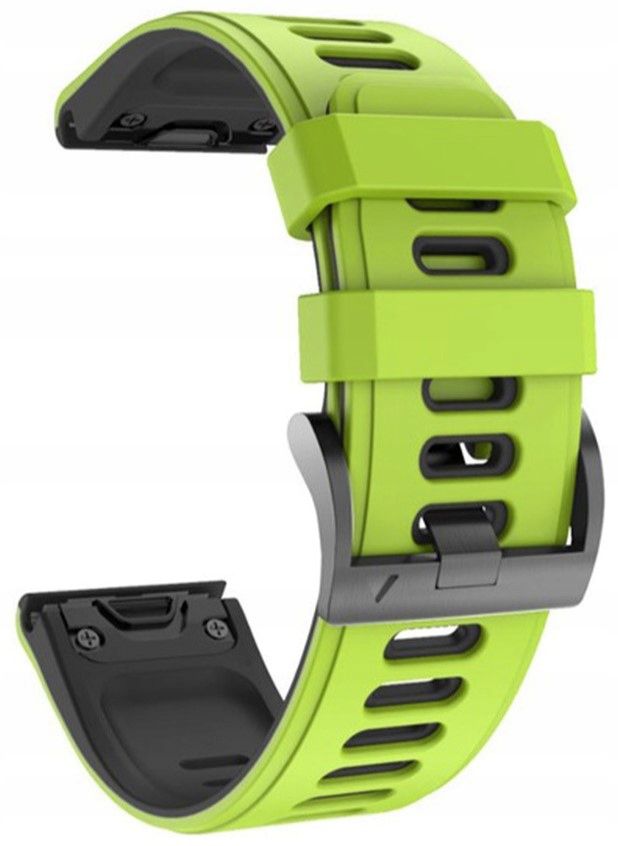  Baltos-juodos spalvos dirželis į "garmin" epiksas 2 (tech-band)