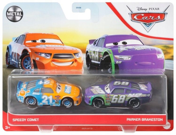  Ramone román + flo lola chladič hora mattel cars auta 1:55 2 ks.