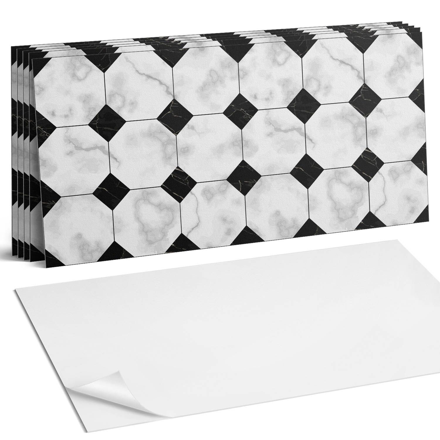  Kopa flīzes vinils ar apdruku modelis lapas w falach 6 gab 60x30 cm