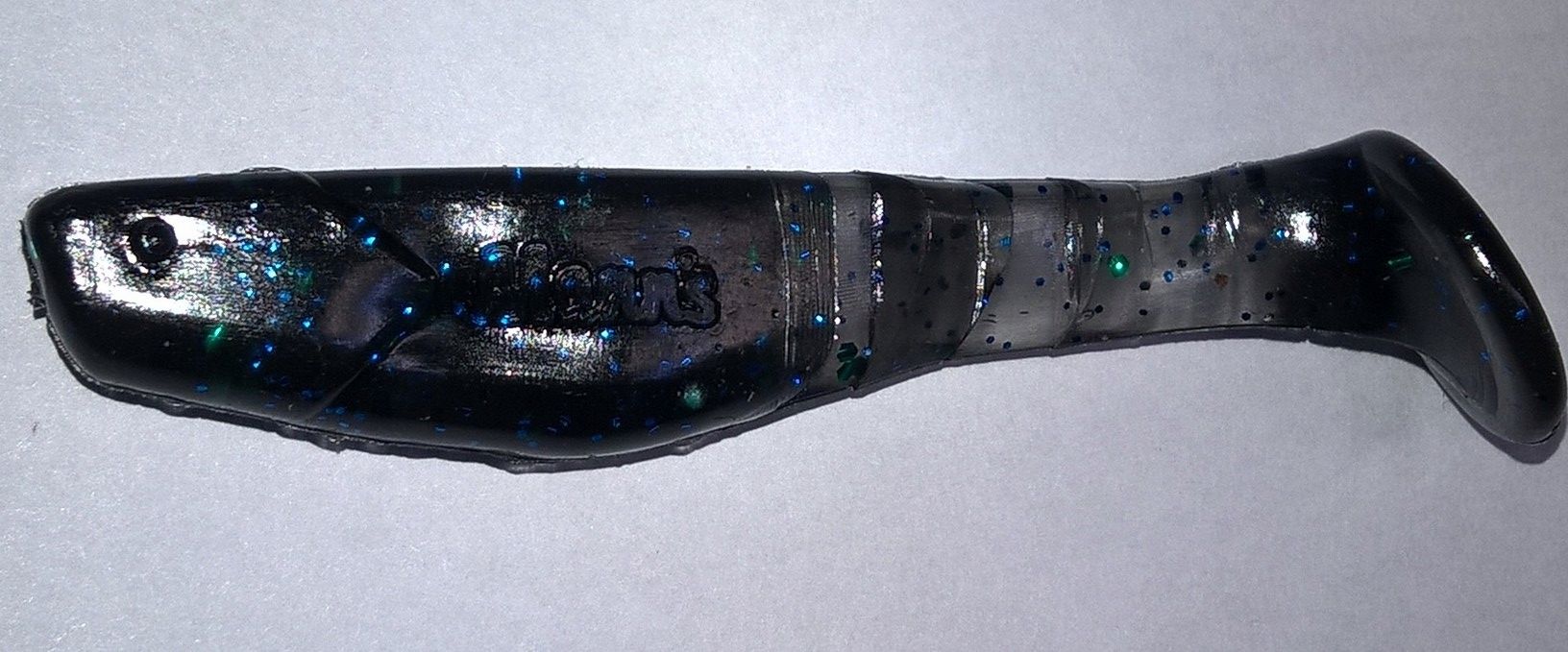  Manns predator 3,5cm geltonas su juodu grzbietem