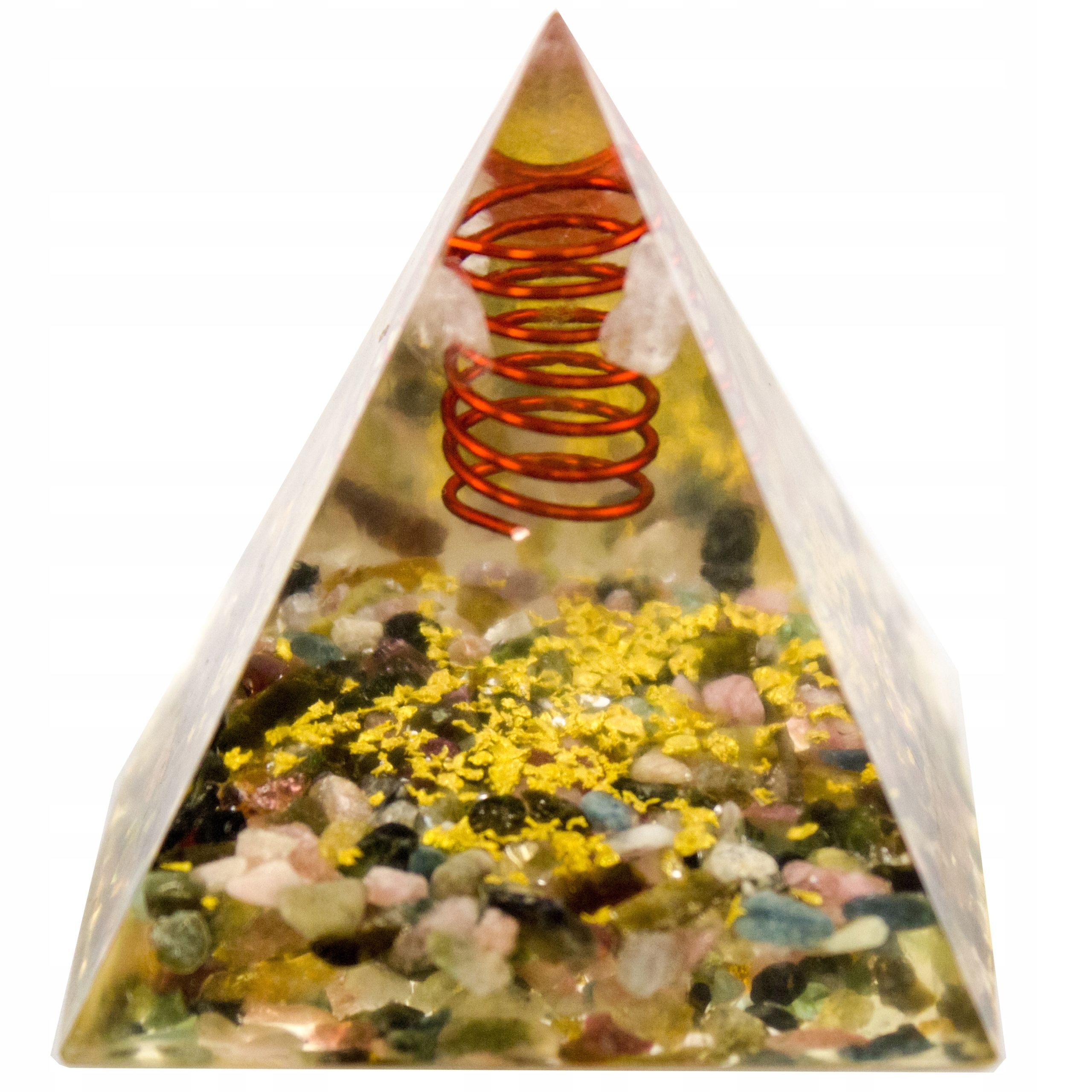  Pyramide orgonit amethyst lazuryt oliwin tigerauge feng shui chakren 5cm