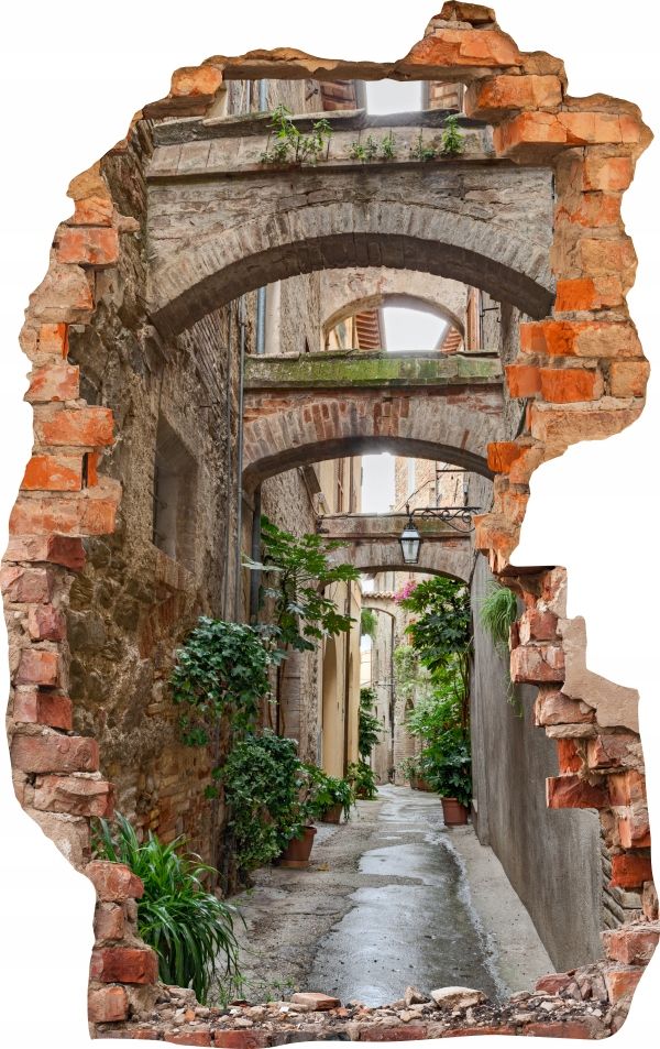  Sienas uzlīmes foto tapetes caurums 688 daba