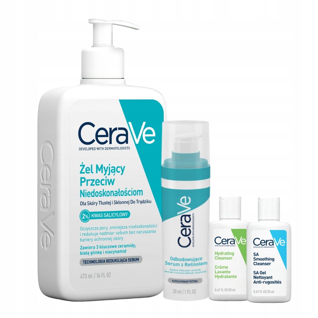  Cerave duschgel reduzierung von unvollkommenheiten 473ml, gesichtscreme mit spf 50