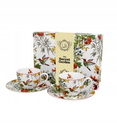  2 cups espresso with saucers safa